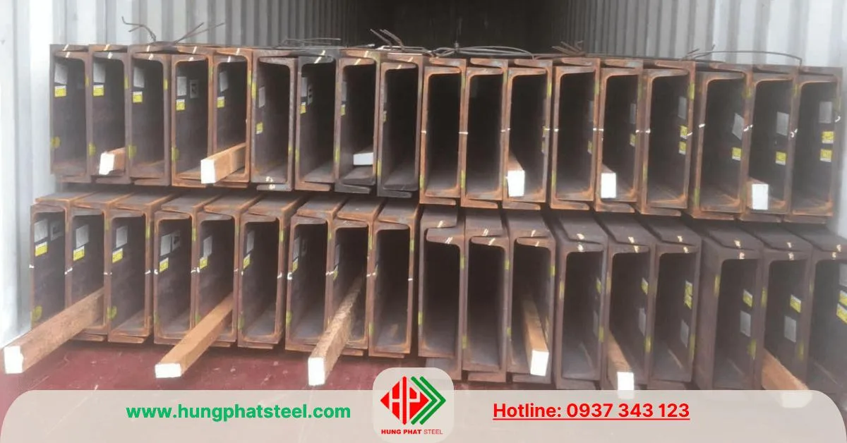 Thép hình U Nhật Bản