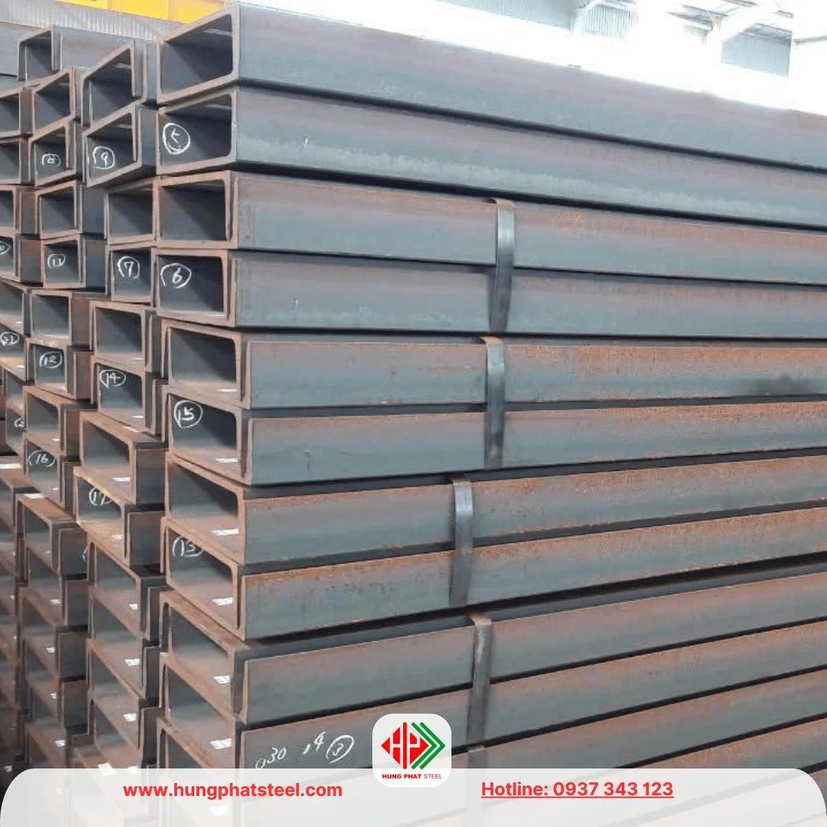 Thép hình U Nhật Bản