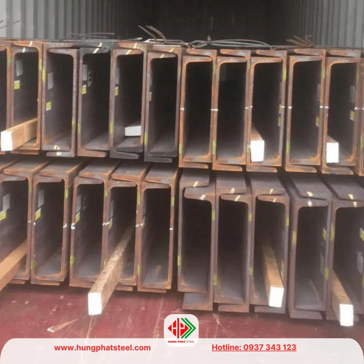 Thép hình U Nhật Bản