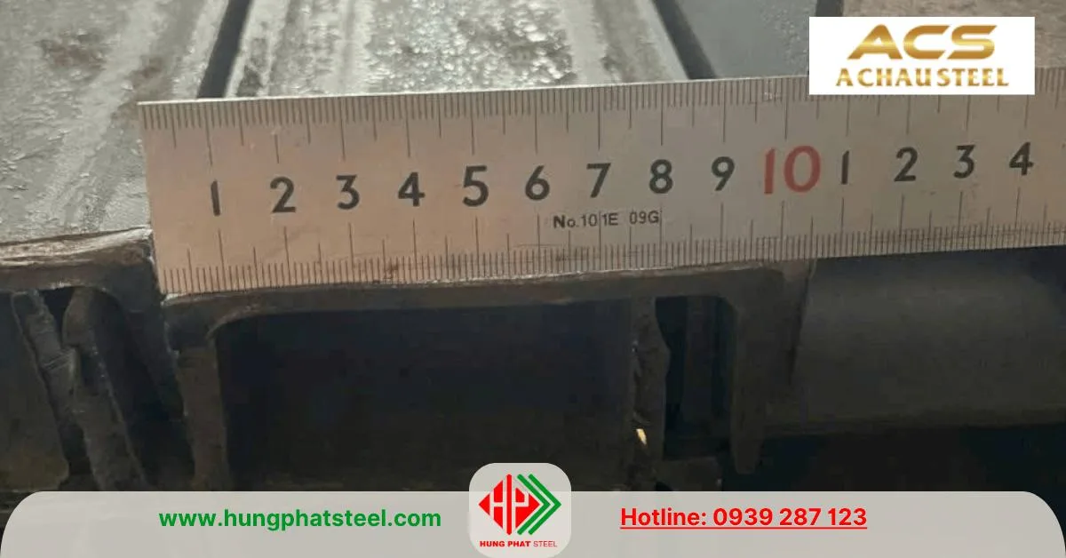 Thép hình U100 Á Châu