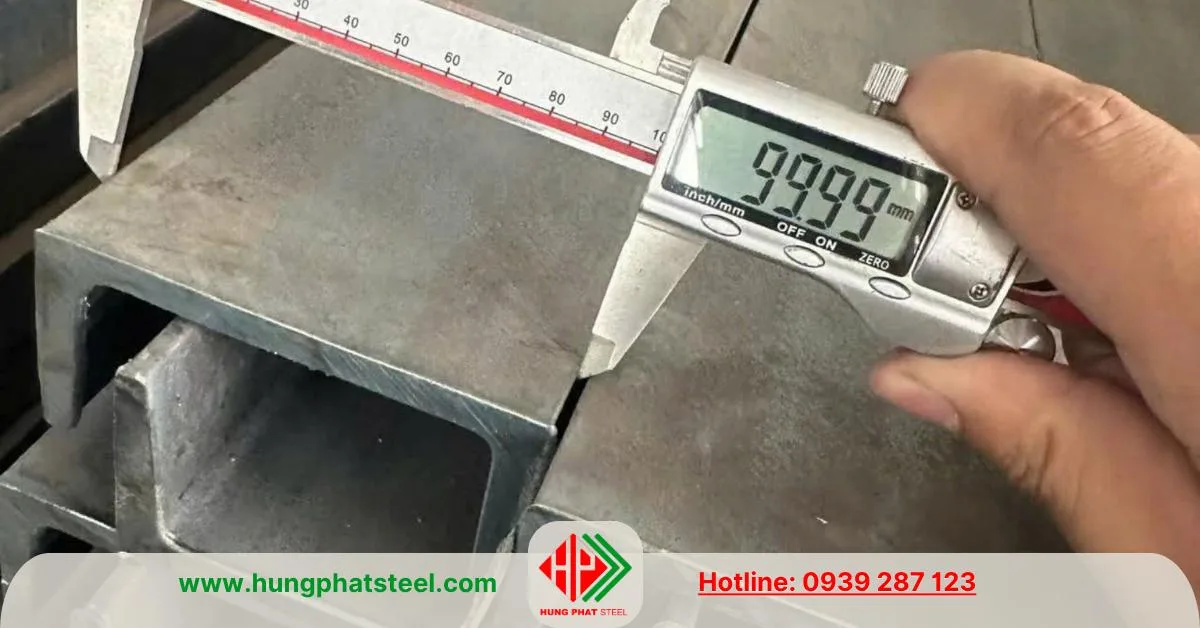 Thép hình U100 An Khánh