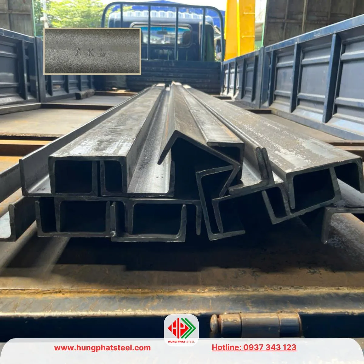 Thép hình U100 An Khánh