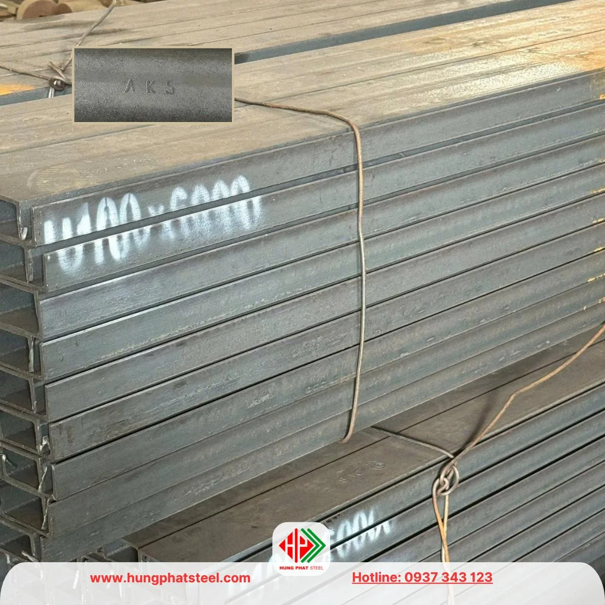 Thép hình U100 An Khánh