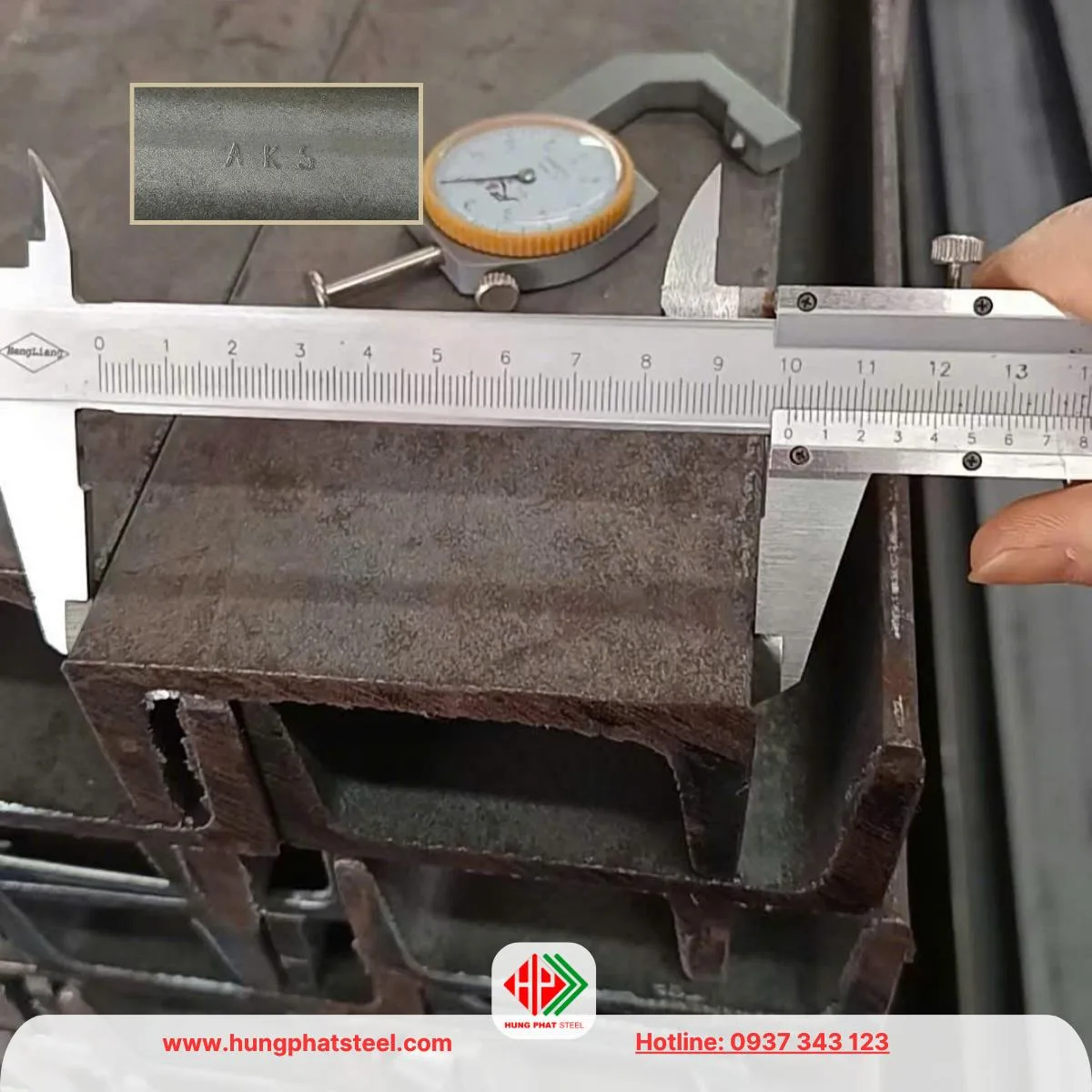 Thép hình U100 An Khánh