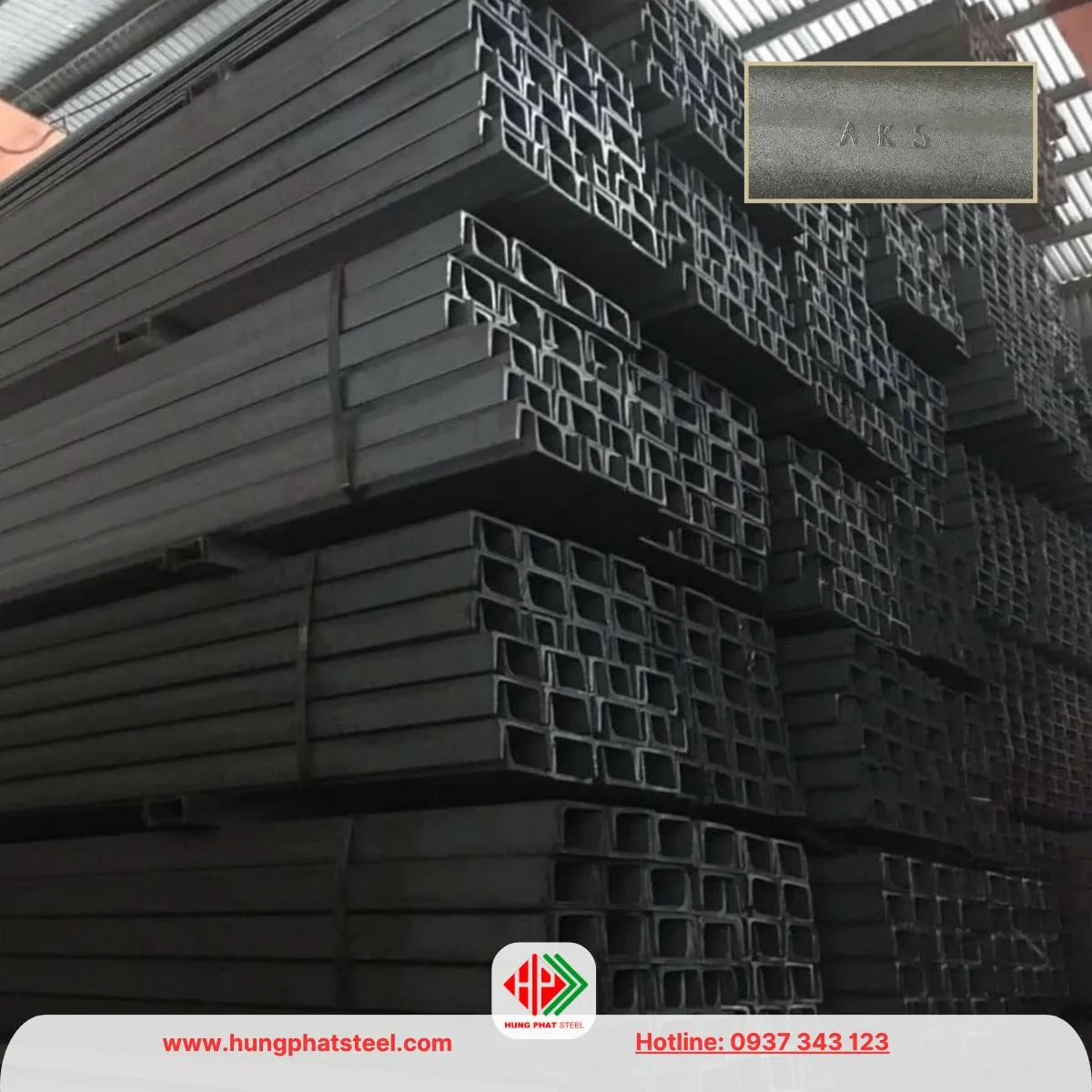 Thép hình U100 An Khánh