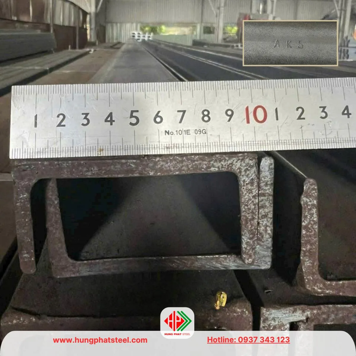 Thép hình U100 An Khánh