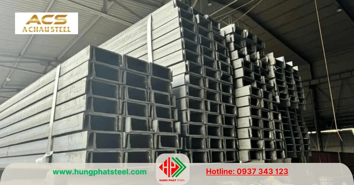 Thép hình U120 Á Châu