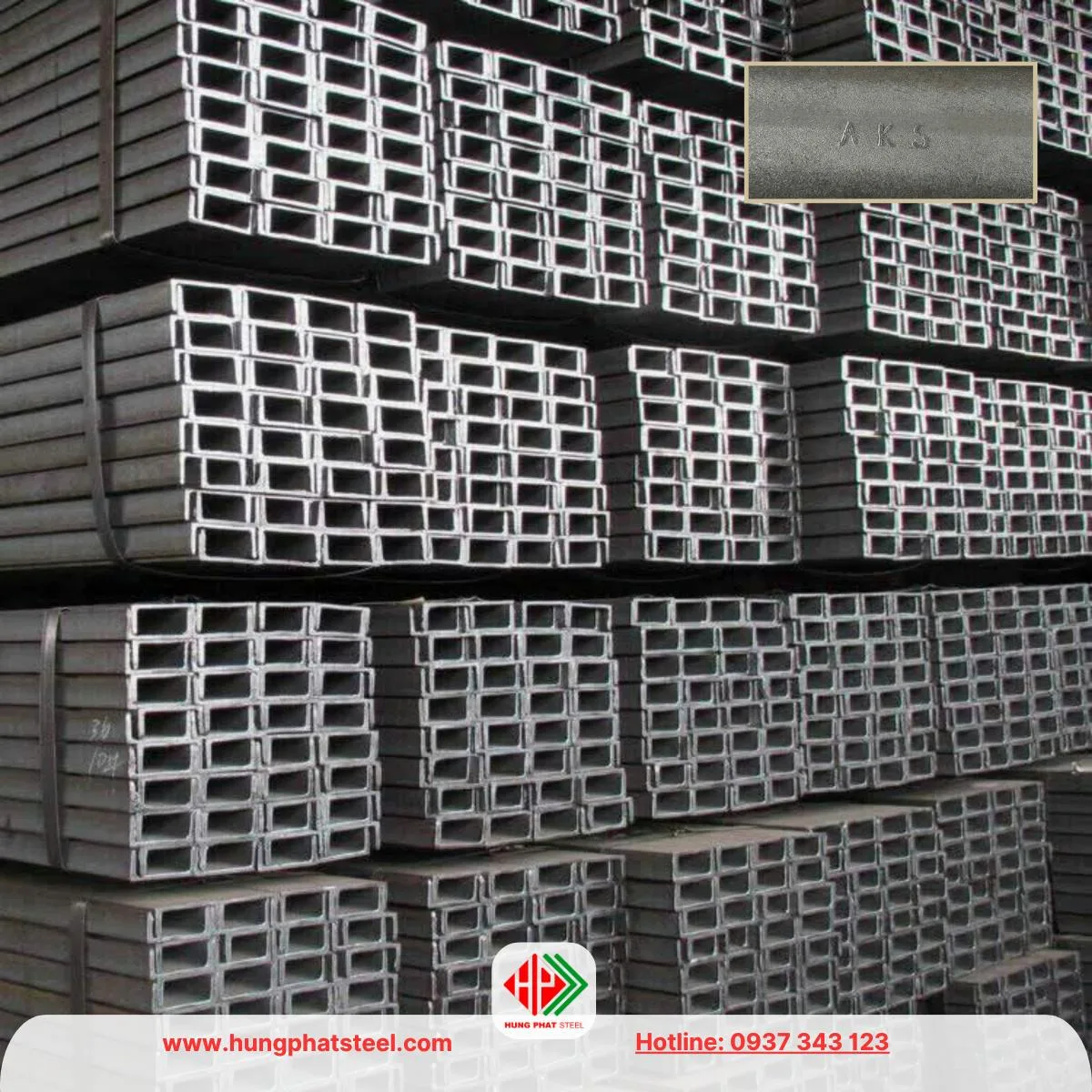 Thép hình U120 An Khánh