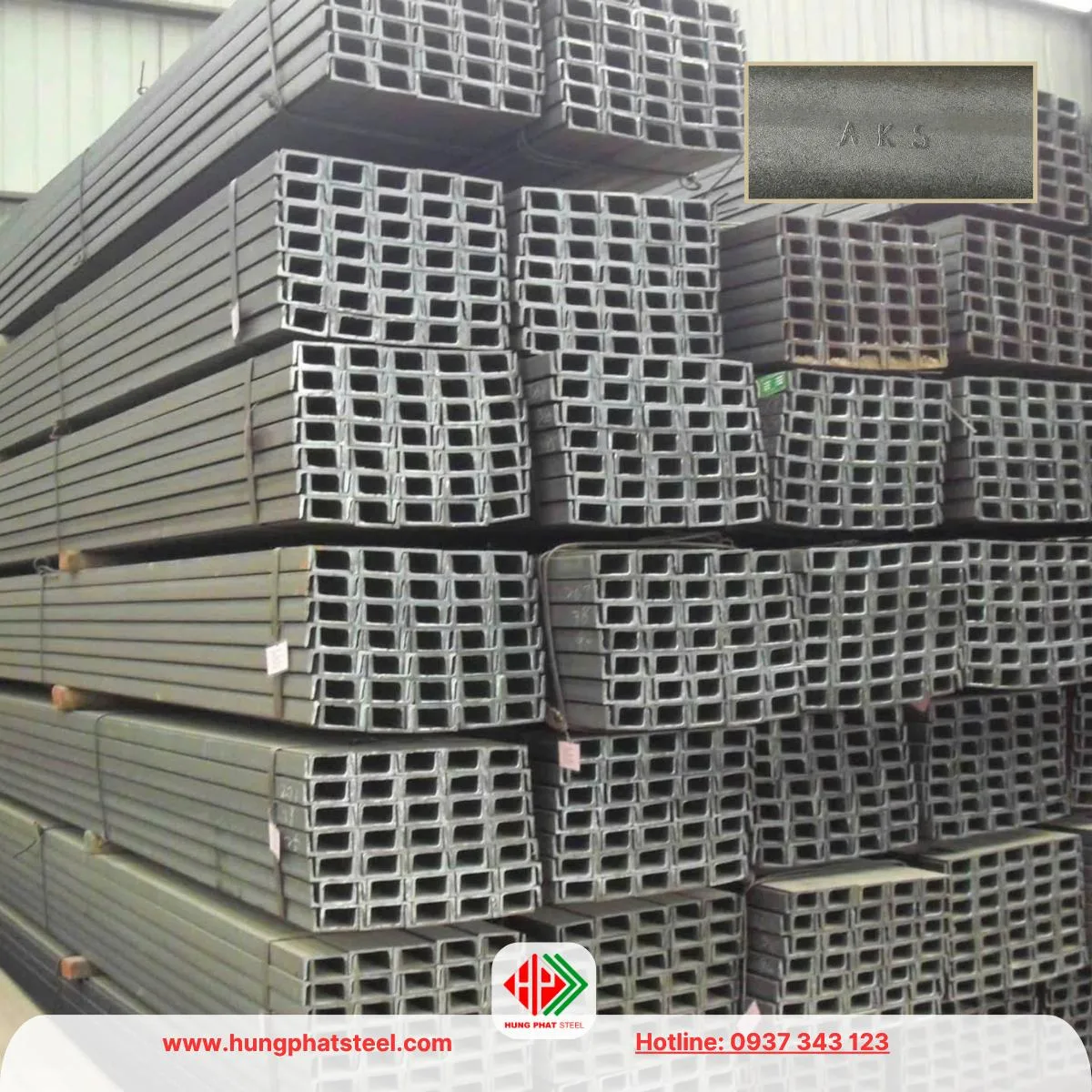 Thép hình U120 An Khánh