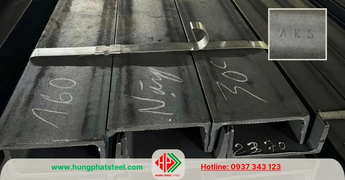Thép hình U160 An Khánh 