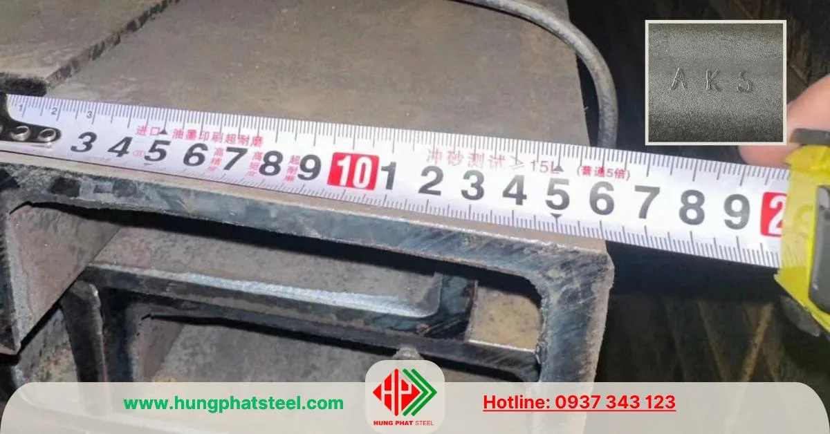 Thép hình U160 An Khánh 