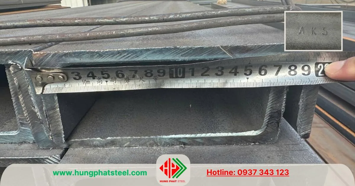 Thép hình U200 An Khánh
