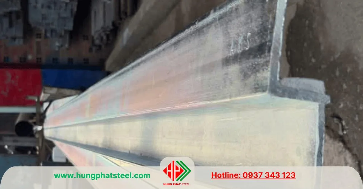 Thép hình U200 An Khánh mạ kẽm nhúng nóng