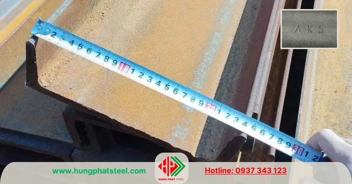 Thép hình U250 An Khánh 