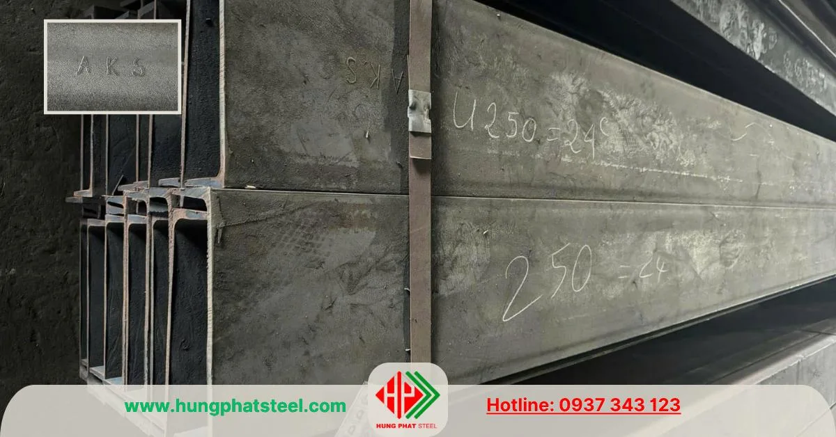 Thép hình U250 An Khánh 