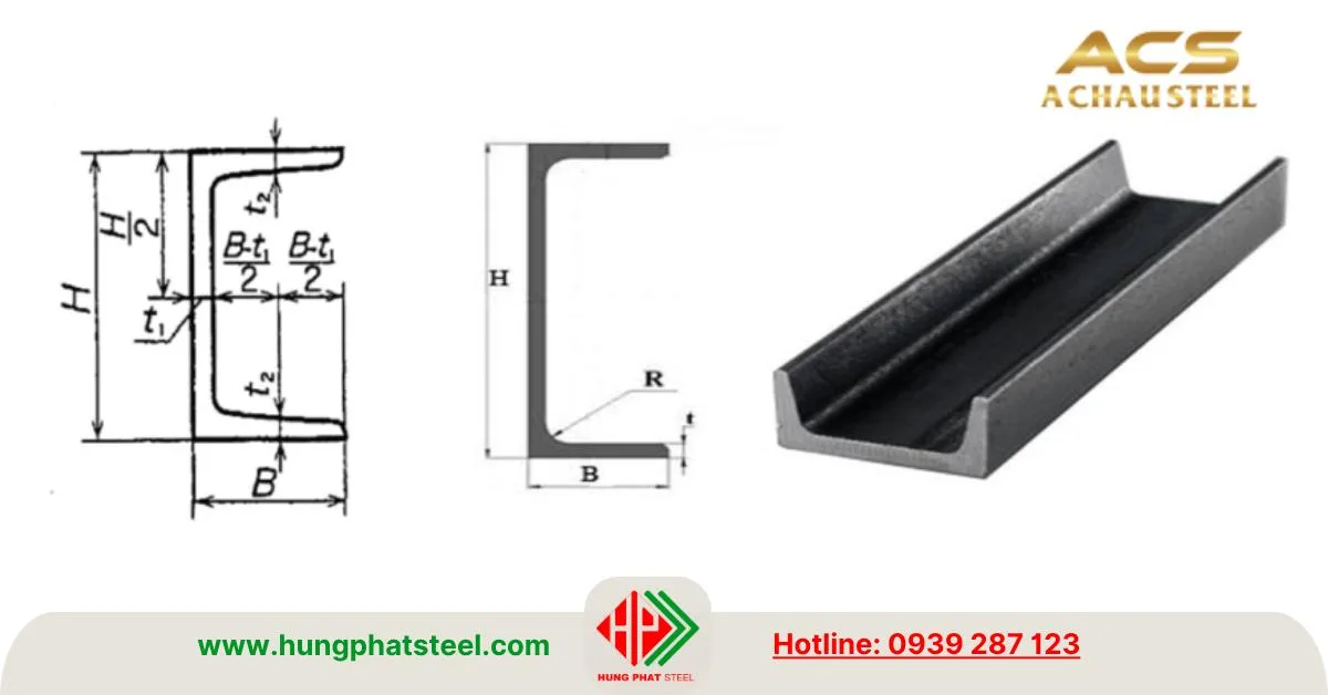 Thép hình U80 Á Châu
