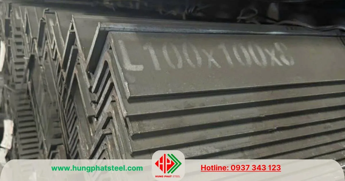 Thép hình V100 An Khánh (Sắt V100x100 AKS)