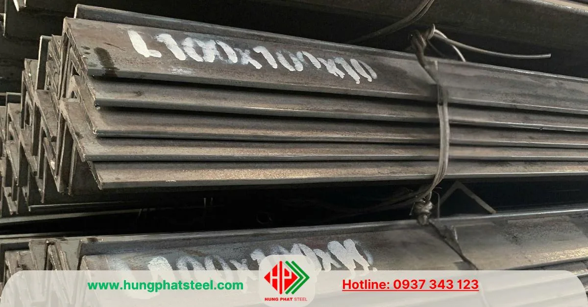 Thép hình V100 An Khánh (Sắt V100x100 AKS)