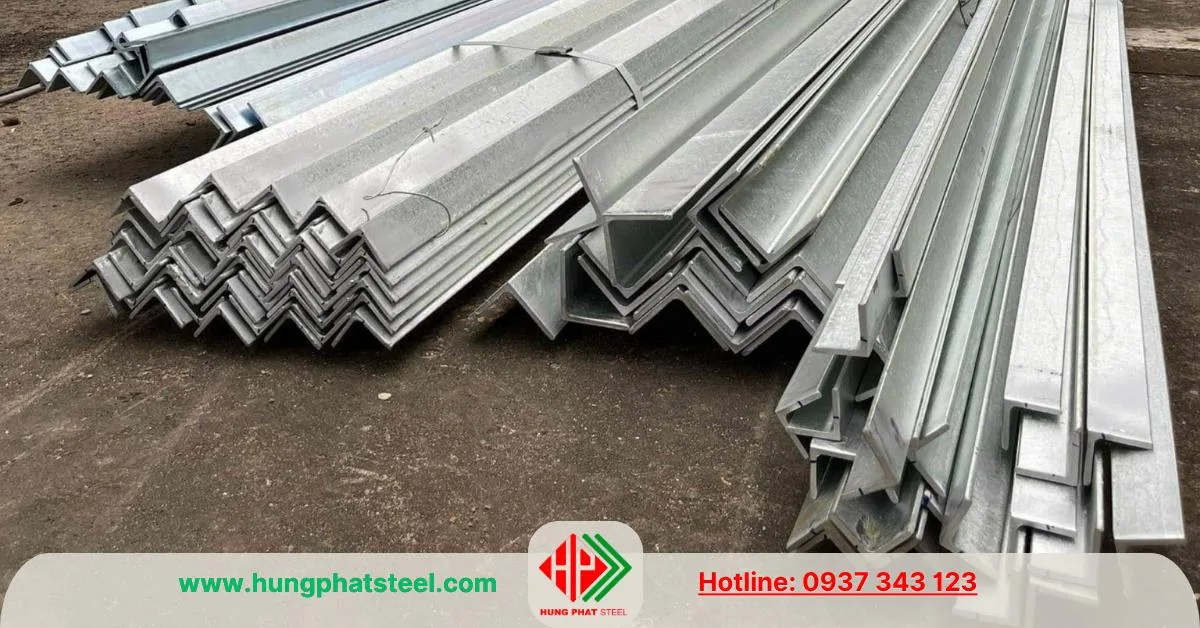 Thép hình V120 An Khánh mạ kẽm nhúng nóng