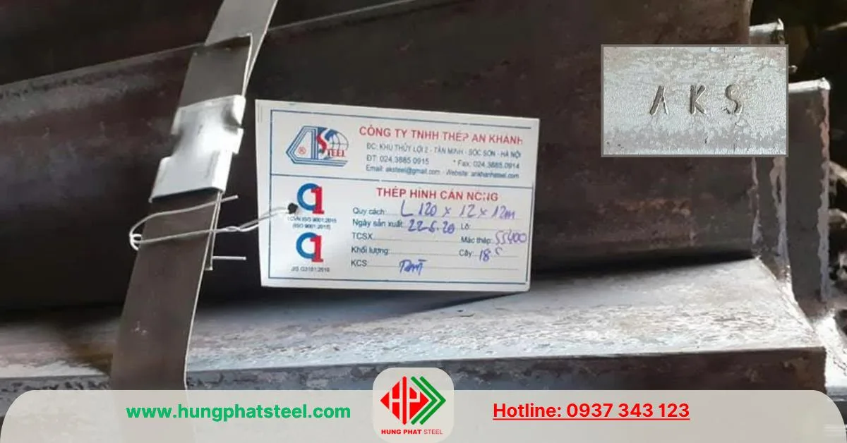 Thép hình V120 An Khánh