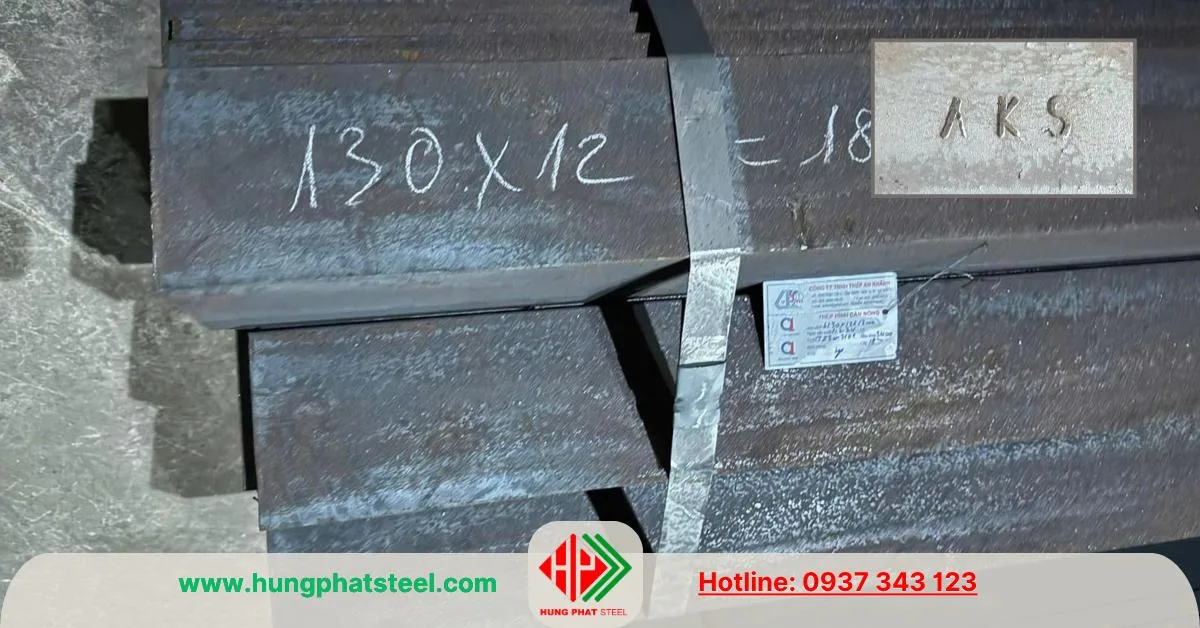 Thép hình V130 (Sắt V130x130 AKS)
