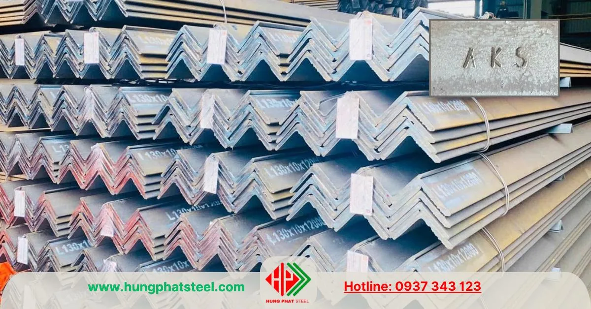 Thép hình V130 (Sắt V130x130 AKS)