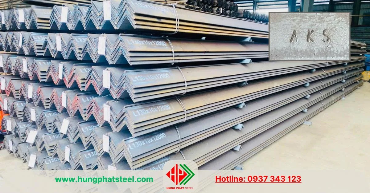 Thép hình V130 (Sắt V130x130 AKS)