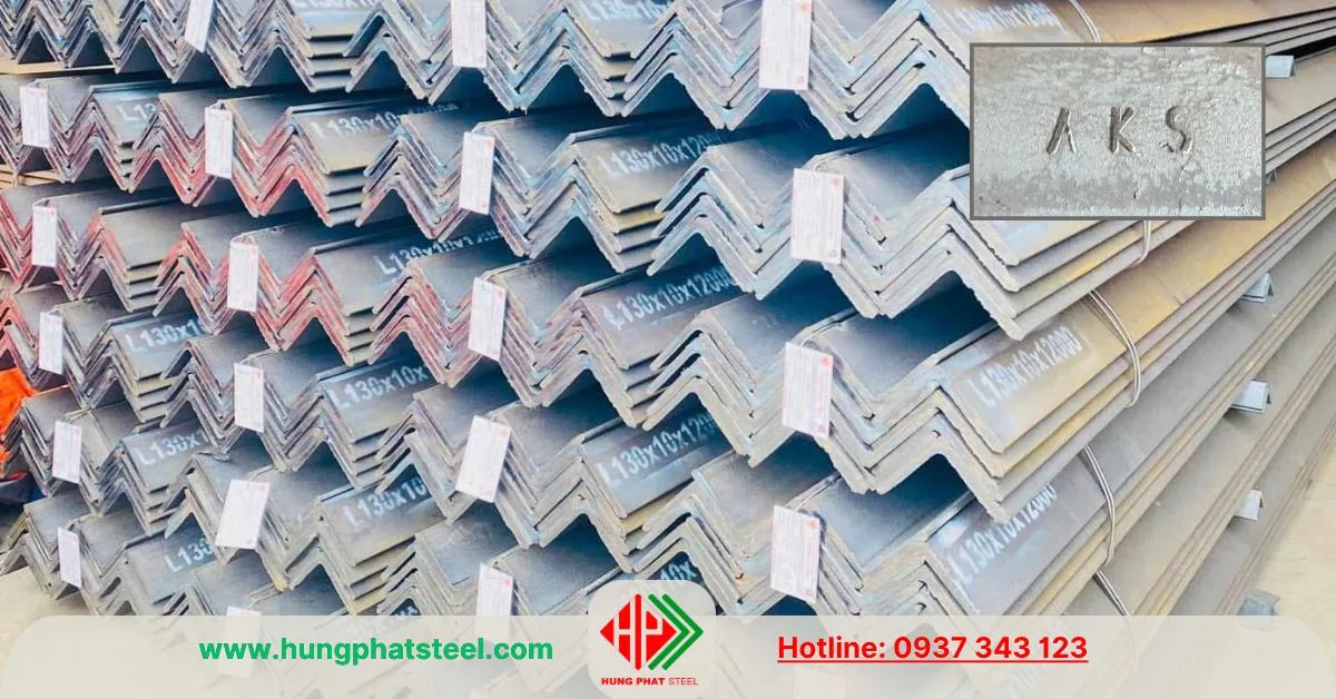 Thép hình V130 (Sắt V130x130 AKS)