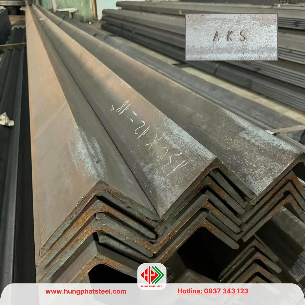 Thép hình V130 (Sắt V130x130 AKS)