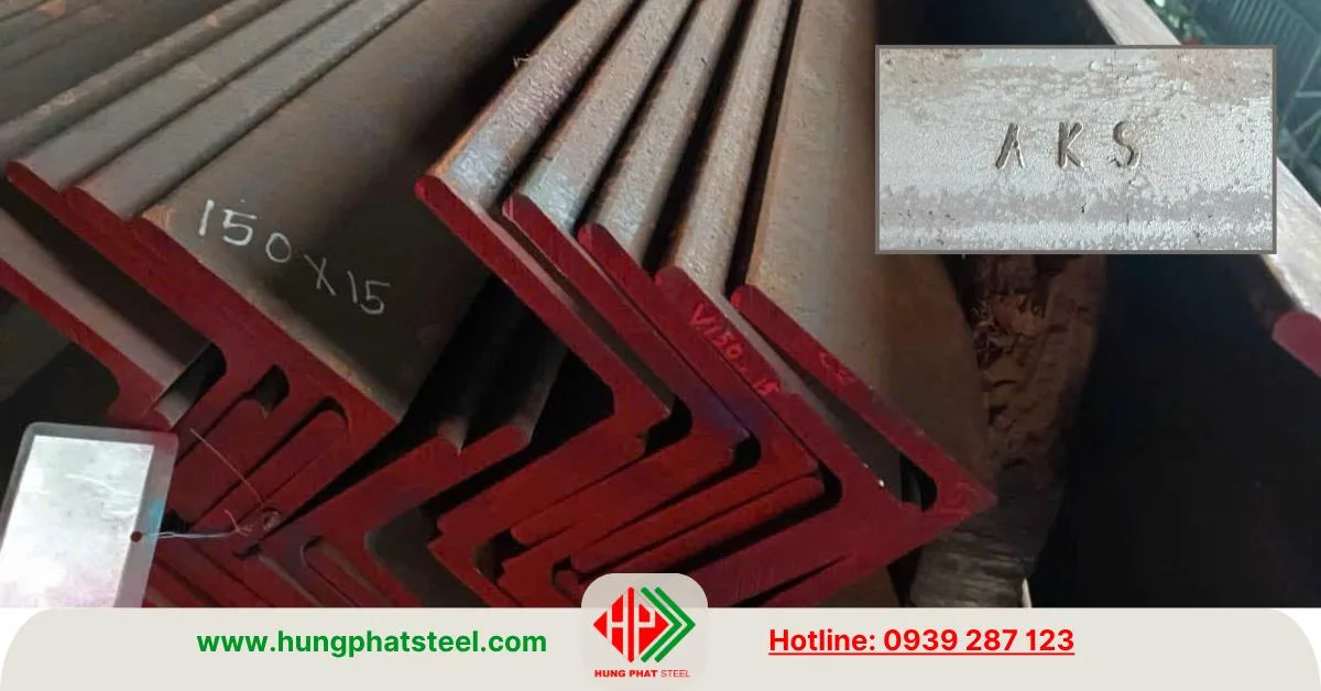 Thép hình V150 An Khánh (sắt V150x150 AKS)