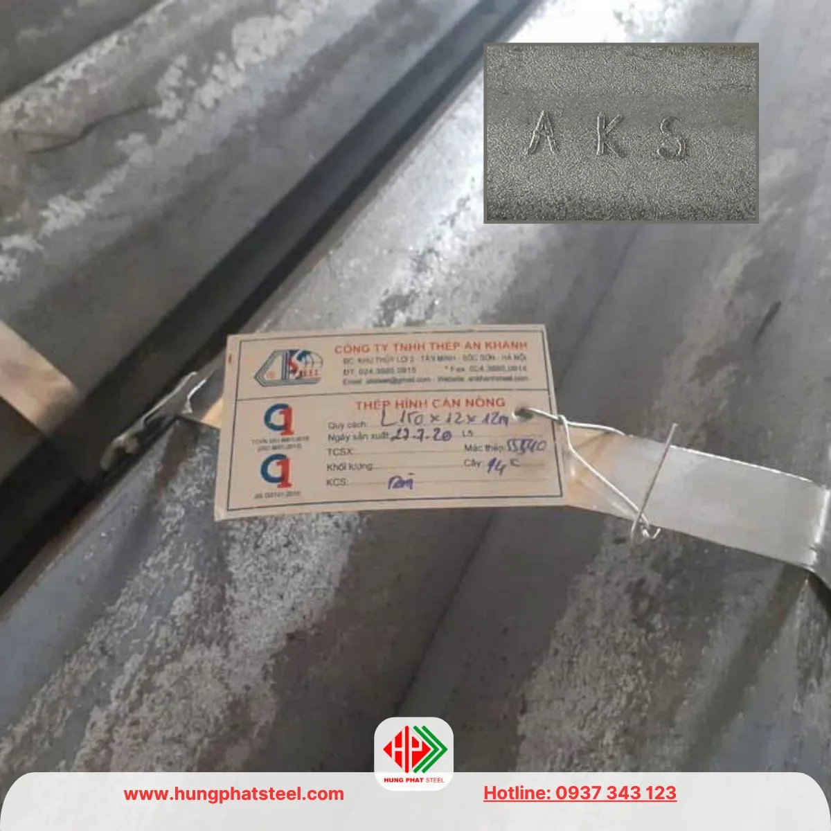 Thép hình V150 An Khánh