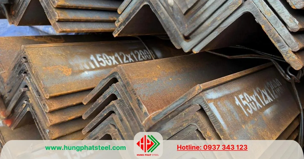 Thép hình V150x150x12ly dài 12m