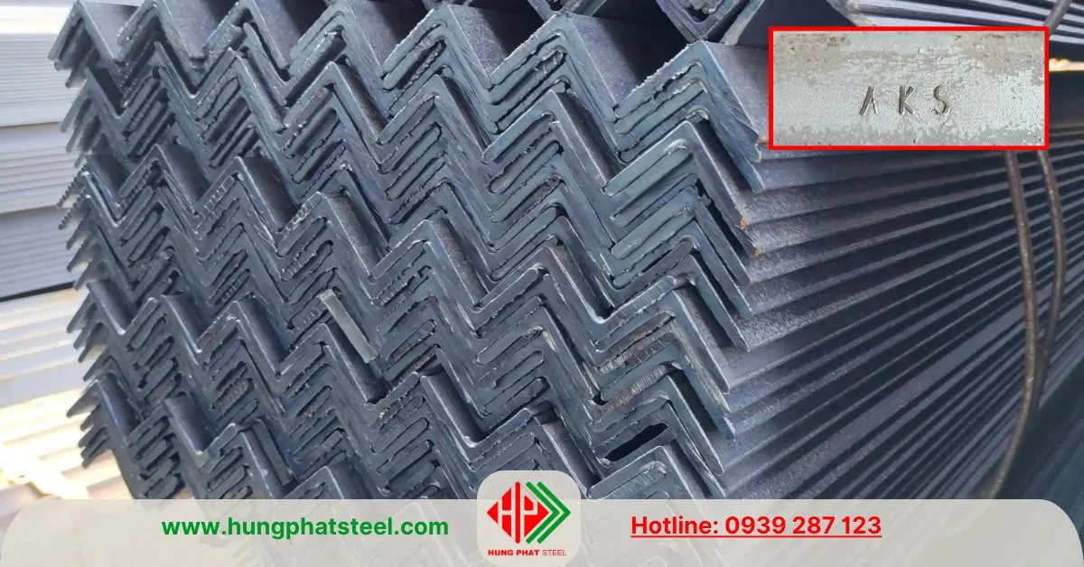 Thép hình V50 An Khánh (Sắt V50x50 AKS)