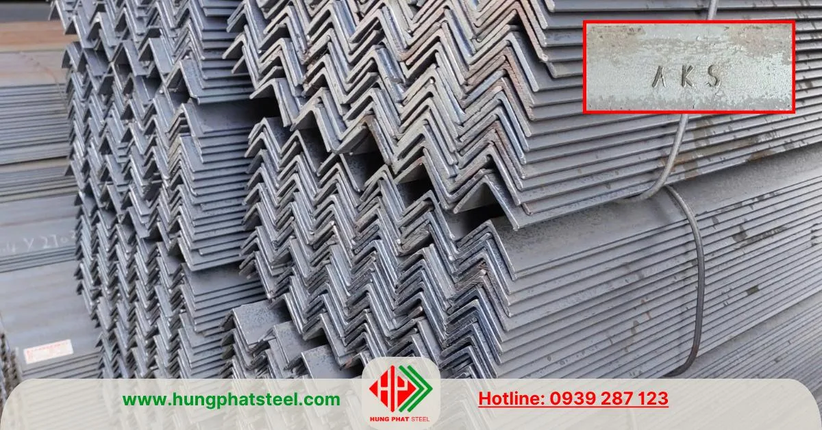 Thép hình V50 An Khánh (Sắt V50x50 AKS)