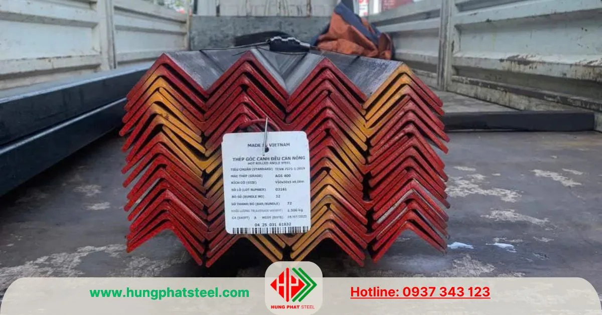 Thép hình V50 Nhà Bè (VNsteel)