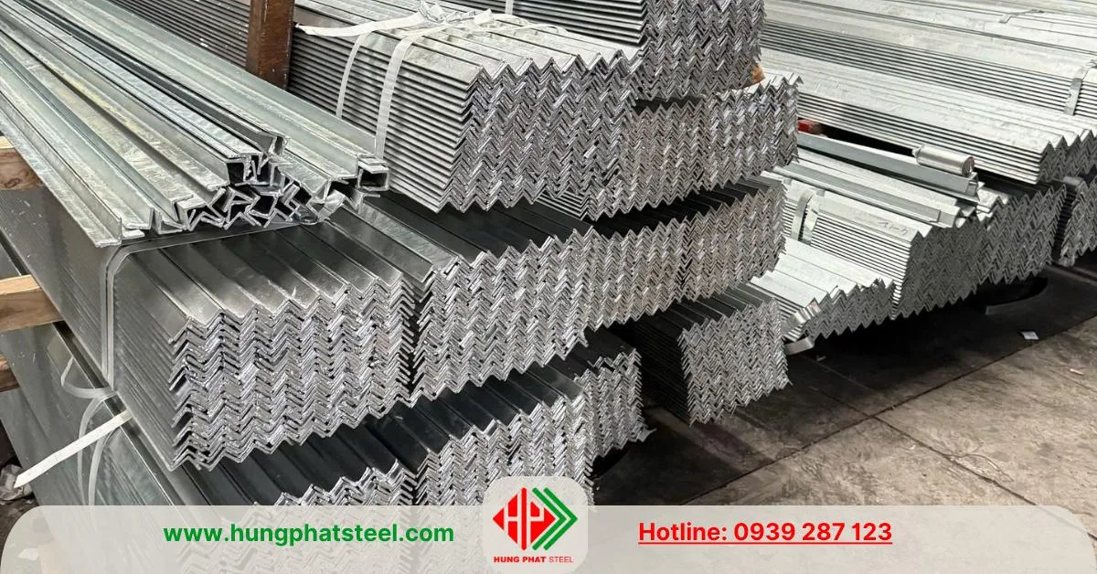 Thép hình V63 An Khánh mạ kẽm nhúng nóng