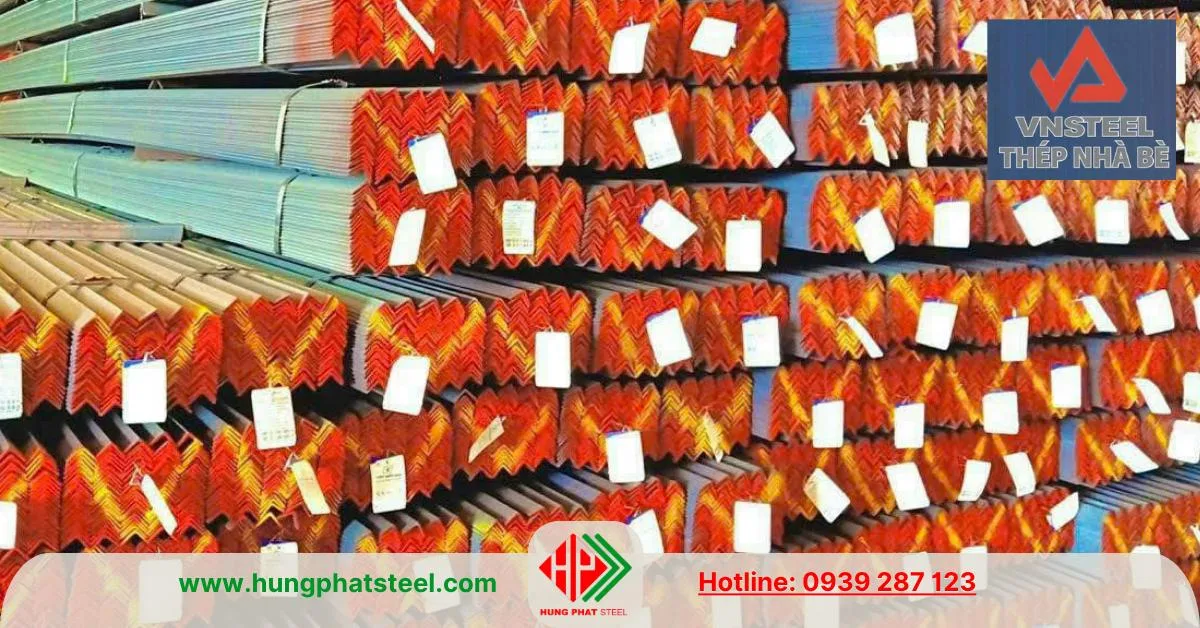 Thép hình V65 Nhà Bè (Sắt V65x65 VNSteel)