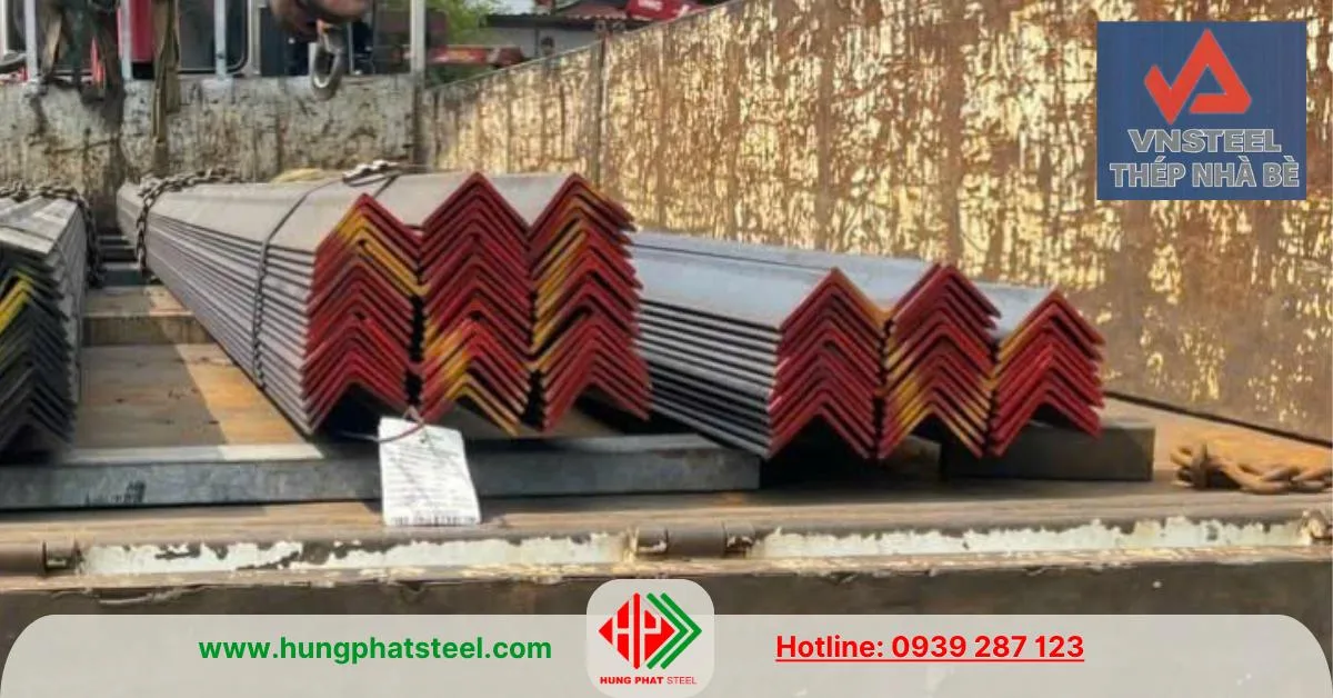 Thép hình V65 Nhà Bè (Sắt V65x65 VNSteel)