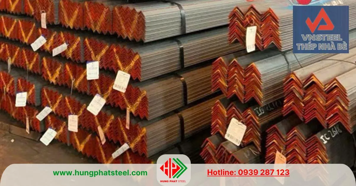 Thép hình V65 Nhà Bè (Sắt V65x65 VNSteel)