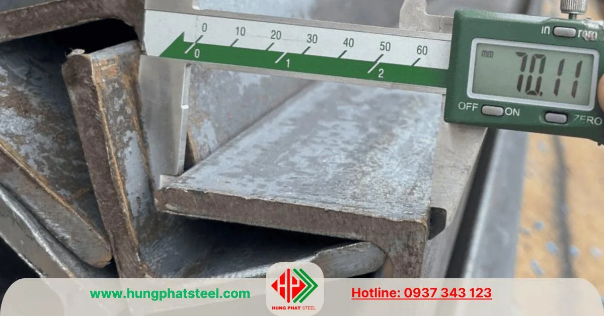 Thép hình V70 Á Châu