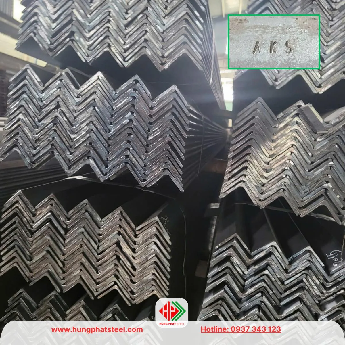 Thép hình V70 An Khánh (Sắt V70x70 AKS)