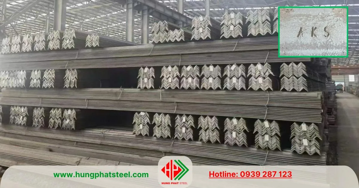 Thép hình V70 An Khánh (Sắt V70x70 AKS)