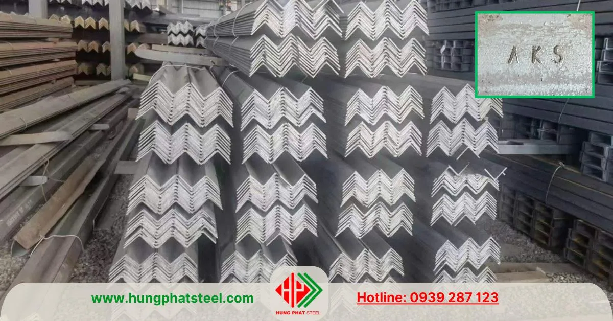 Thép hình V70 An Khánh (Sắt V70x70 AKS)