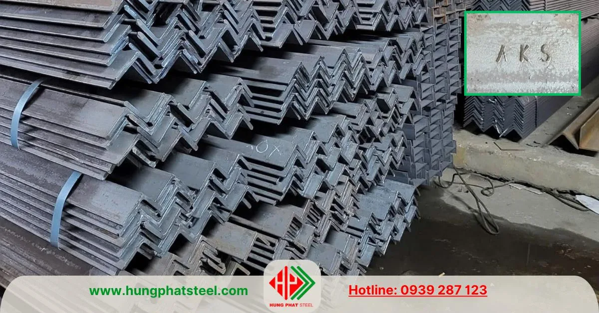 Thép hình V70 An Khánh (Sắt V70x70 AKS)