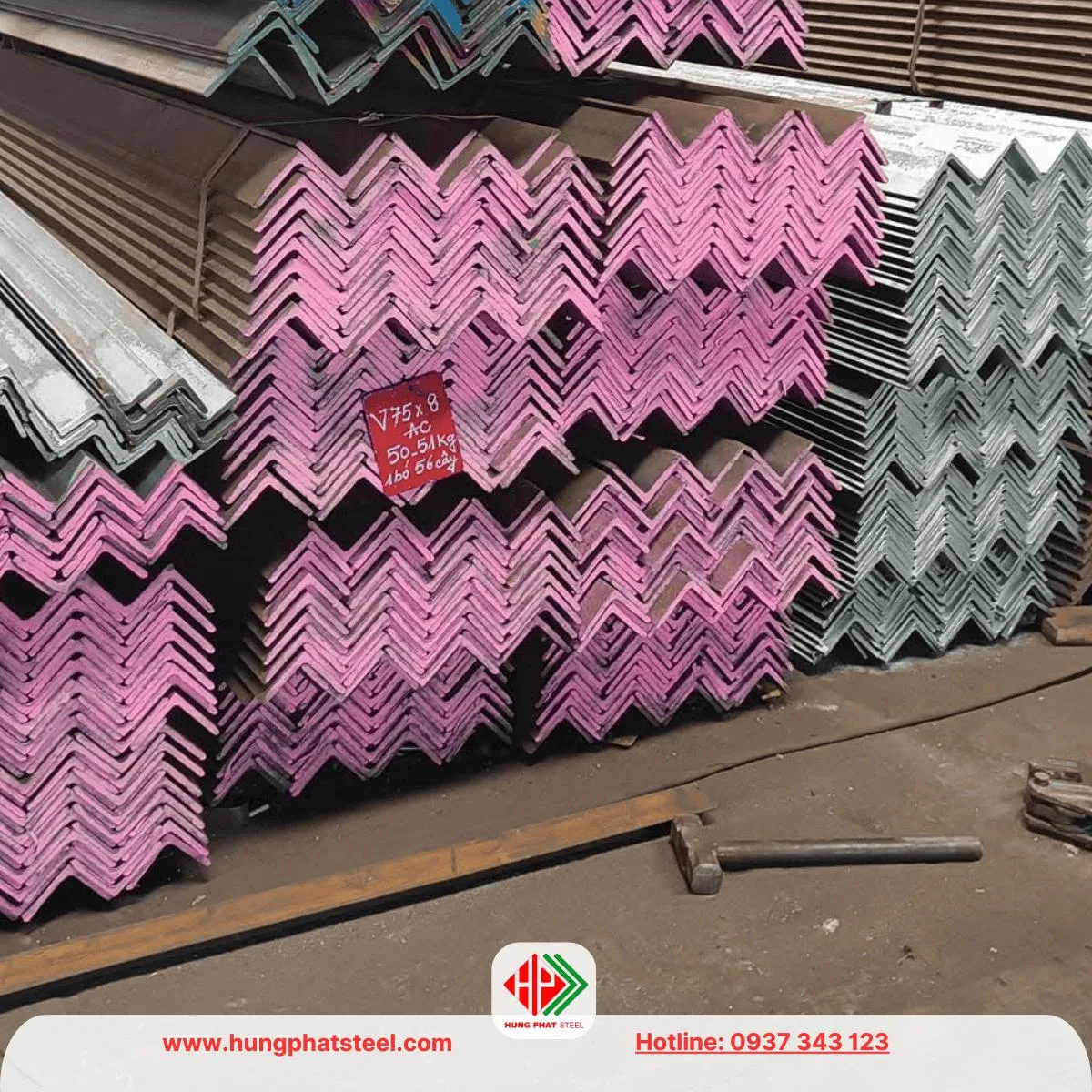 Thép hình V75 Á Châu