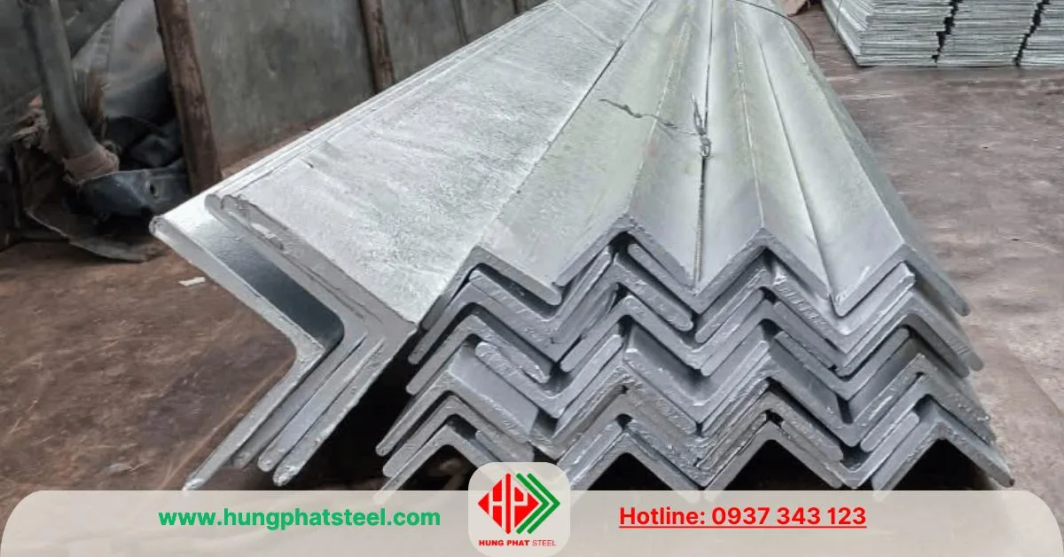 Thép hình V75 Á Châu mạ kẽm nhúng nóng