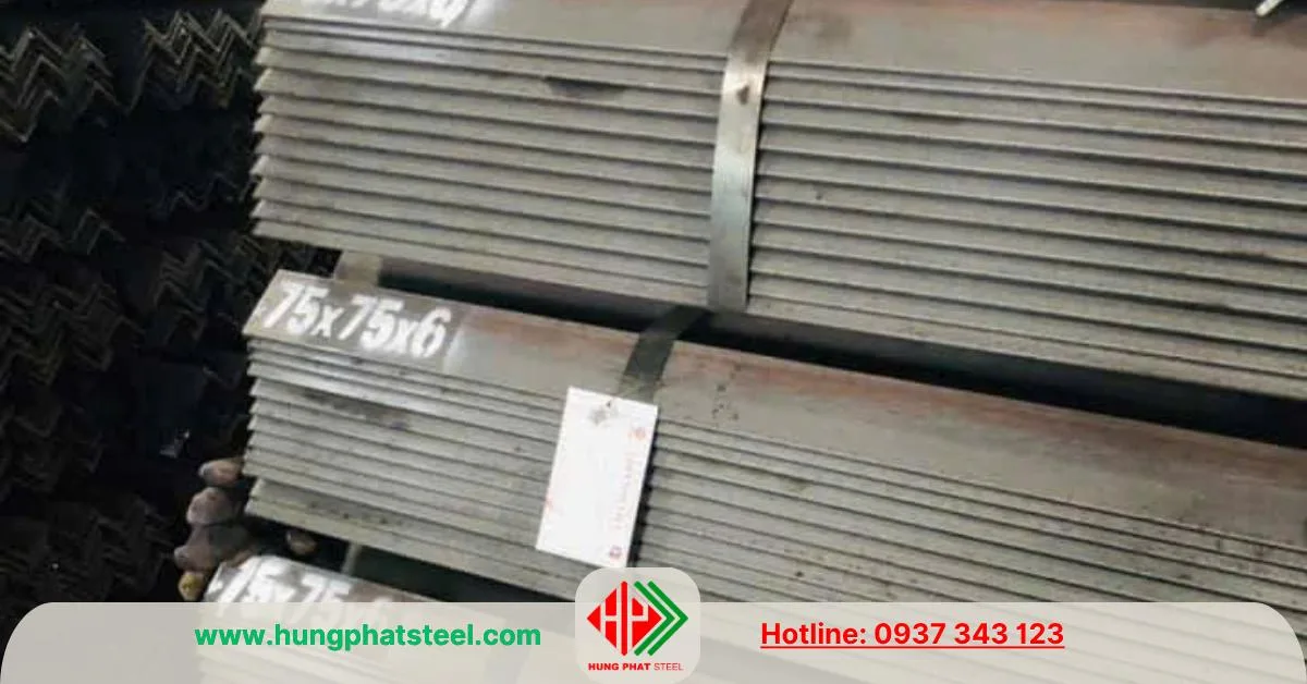 Thép hình V75 An Khánh (Sắt V75x75 AKS)