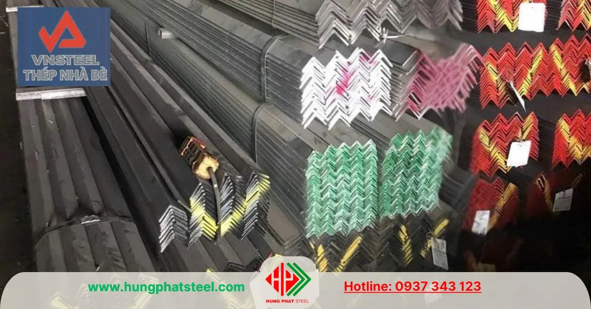 Thép hình V75x75 Nhà Bè (sắt V75x75)