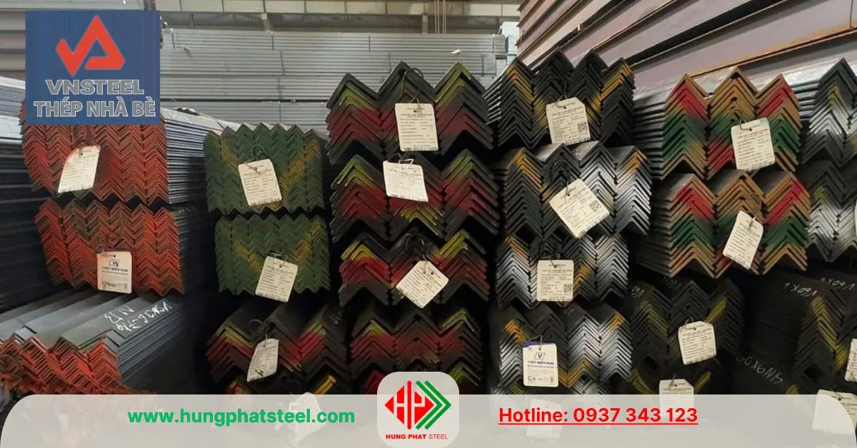 Thép hình V75x75 Nhà Bè (sắt V75x75)