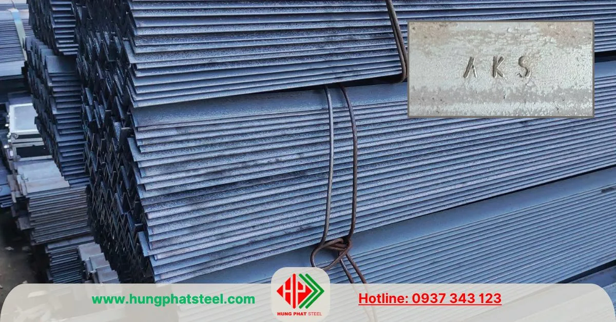 Thép hình V80 An Khánh (Sắt V80x80 AKS)